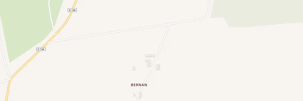 Plan du 5070 Bernan à Ruffiac