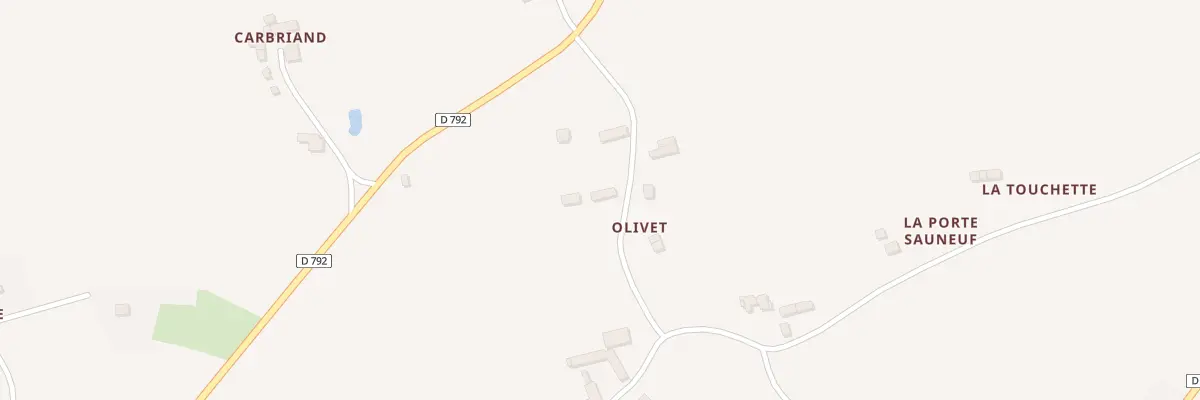 Plan du 12 Olivet à Bourseul
