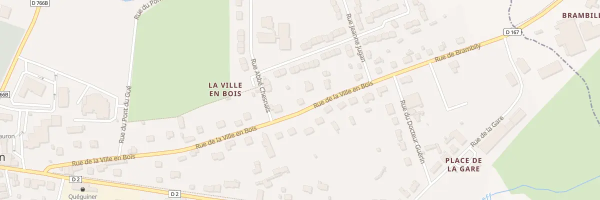 Plan du 15 Rue de la Ville en Bois à Mauron