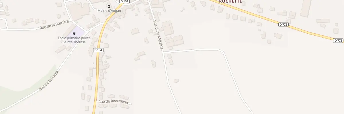 Plan du 7 Rue de la Métairie à Augan