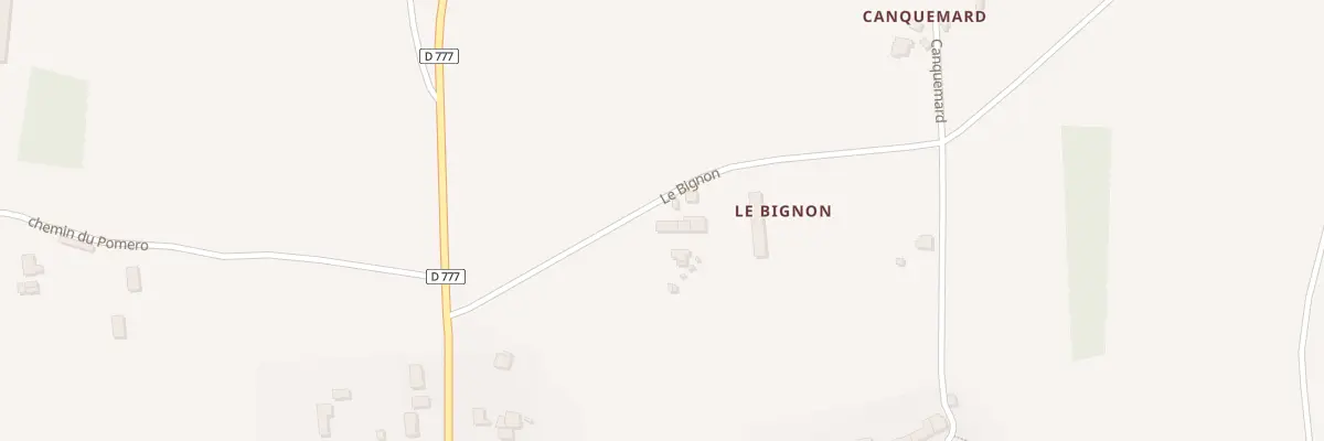 Plan du 5398 Le Bignon à Saint-Gravé