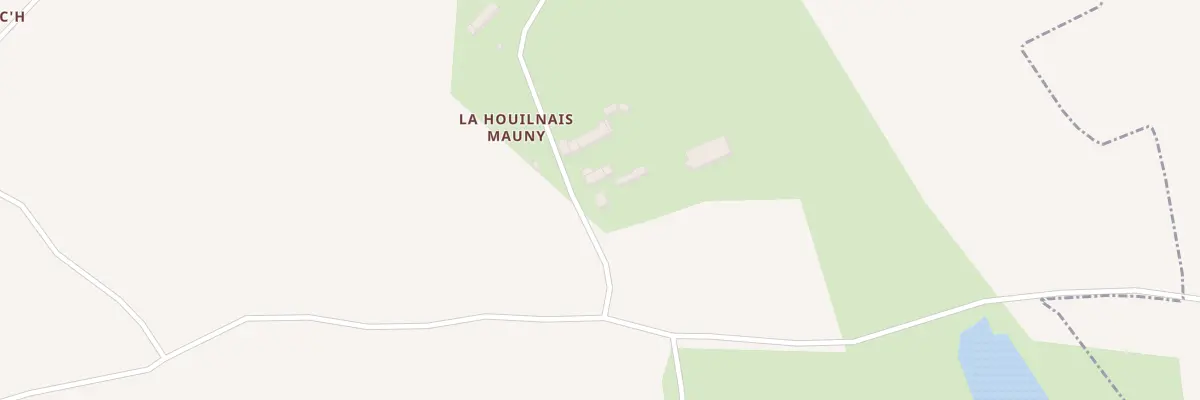 Plan du 7 La Houilnais à Lanrelas