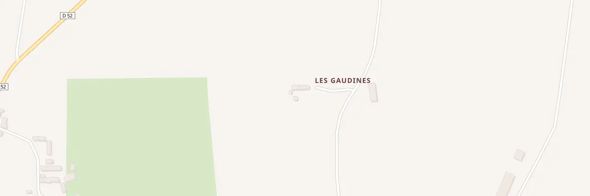 Plan du 4 Les Gaudines à Trémorel