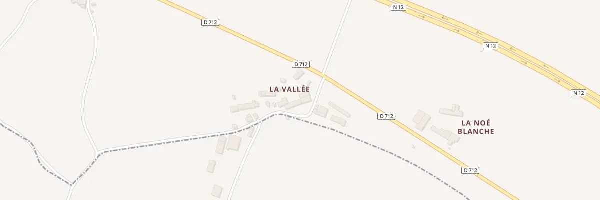 Plan du 5248 La Vallee à Sévignac