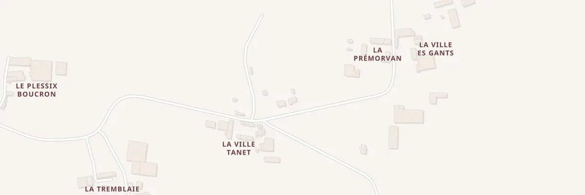 Plan du 5297 La Ville Tanet à Saint-Pôtan