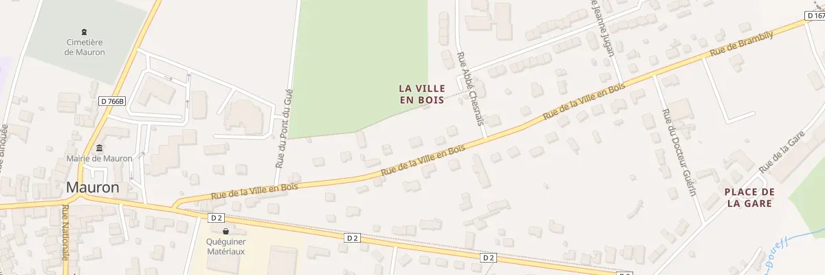 Plan du 7 Rue de la Ville en Bois à Mauron