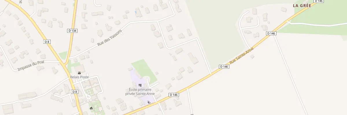 Plan du 6 Rue des Saules à Ruffiac