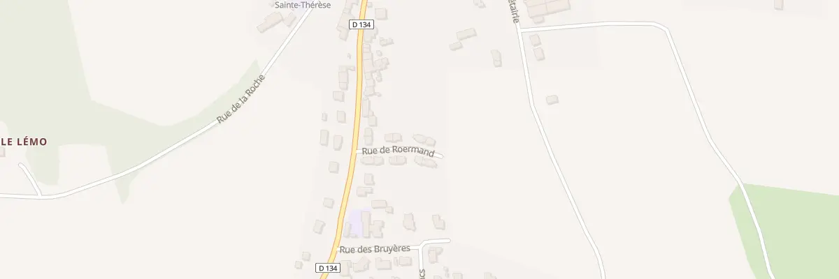 Plan du 9 Rue de Roermand à Augan