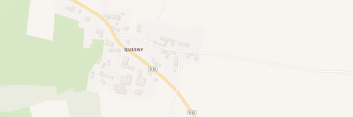 Plan du 1 Quesny à Mégrit