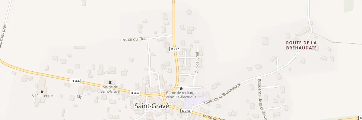 Plan du 1 Le Clos Juhel à Saint-Gravé