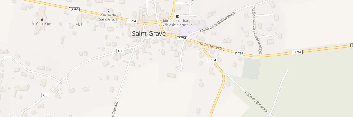 Plan du 5331 Le Bourg à Saint-Gravé