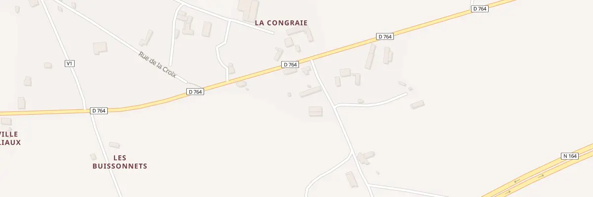 Plan du 10 La Congraie à Trémorel