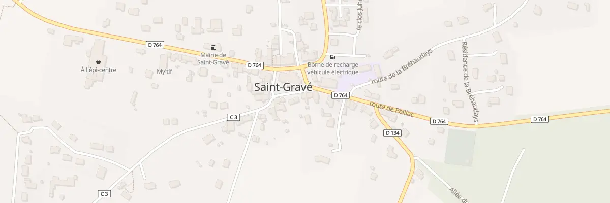 Plan du 11 Place de l’Eglise à Saint-Gravé