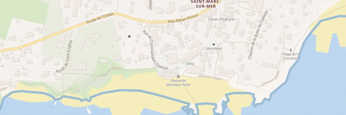 Plan du 30 Rue du Commandant Charcot à Saint-Nazaire