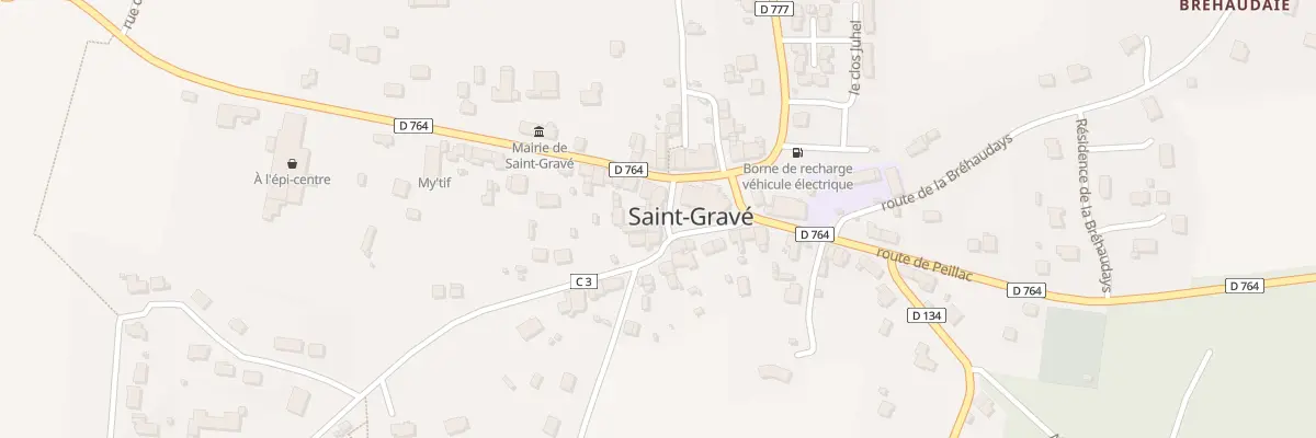 Plan du 5 Place de l’Eglise à Saint-Gravé