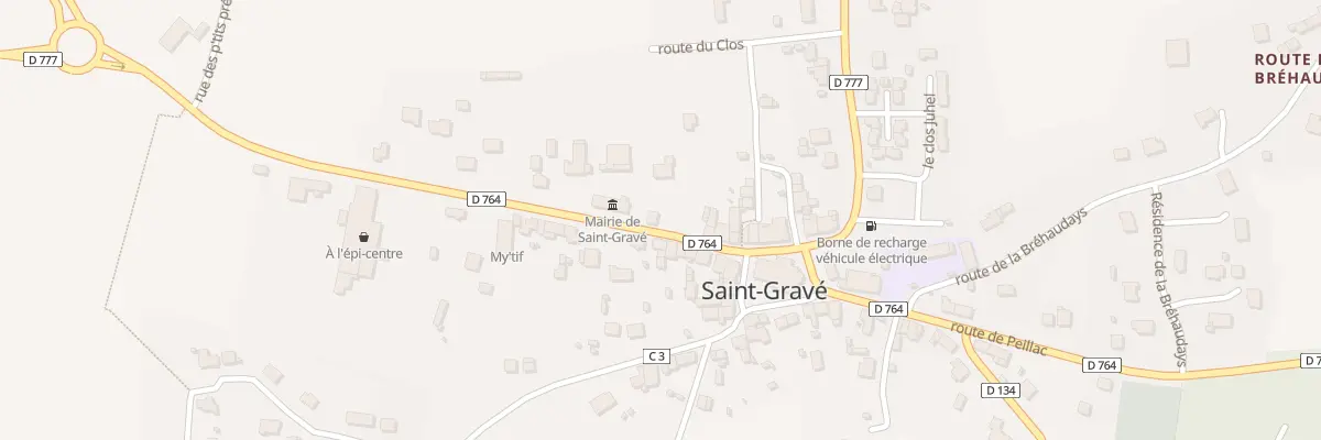 Plan du 5056 Le Bourg à Saint-Gravé