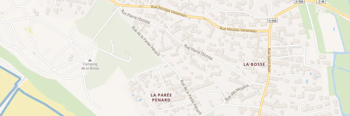 Plan du 26 Rue de la Parée Pénard à L’Épine