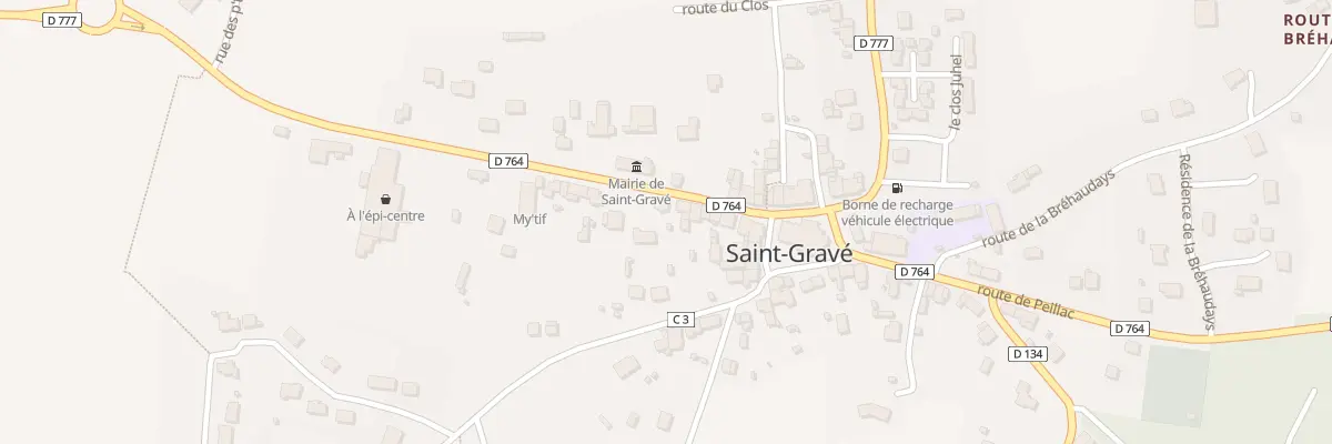 Plan du 5123 Le Bourg à Saint-Gravé