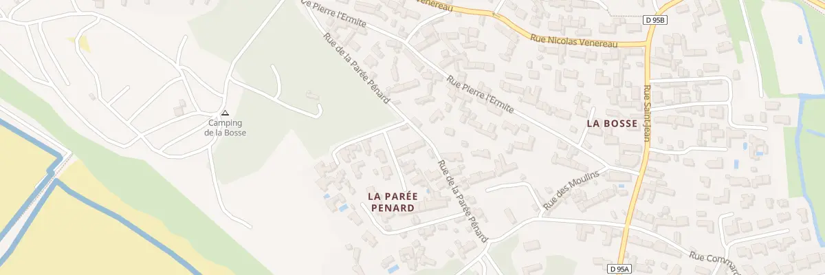 Plan du 21 Rue de la Parée Pénard à L’Épine