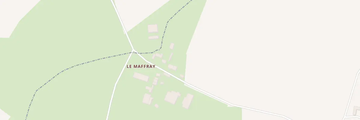Plan du 20 Le Grand Maffray à Loscouët-sur-Meu