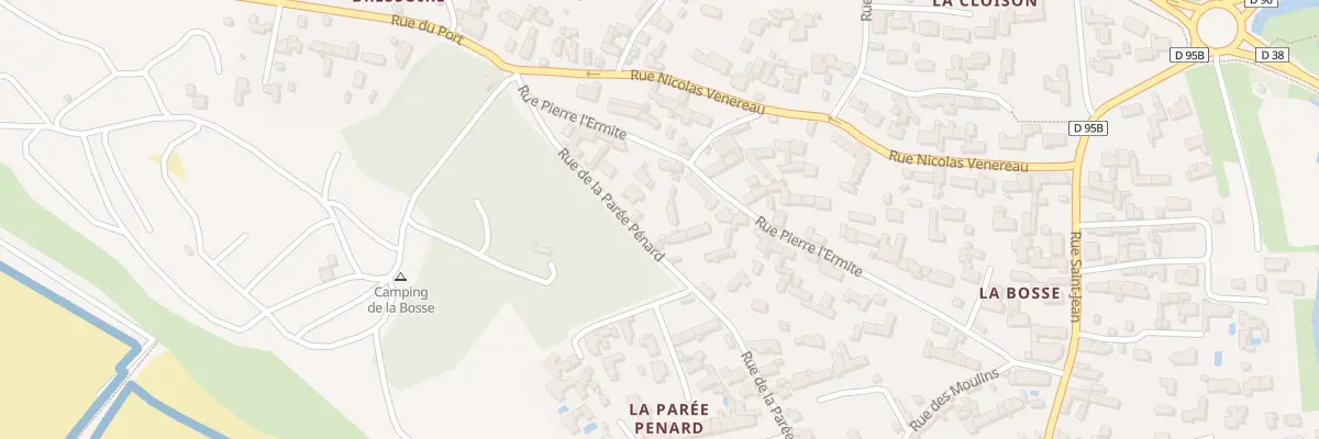 Plan du 30 Rue de la Parée Pénard à L’Épine