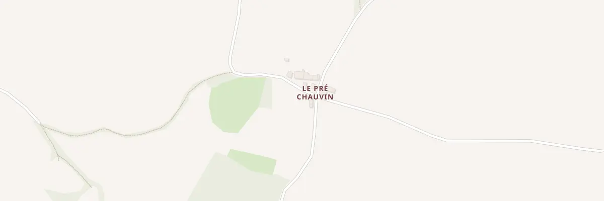 Plan du 5565 Le Pré Chauvin à Matignon