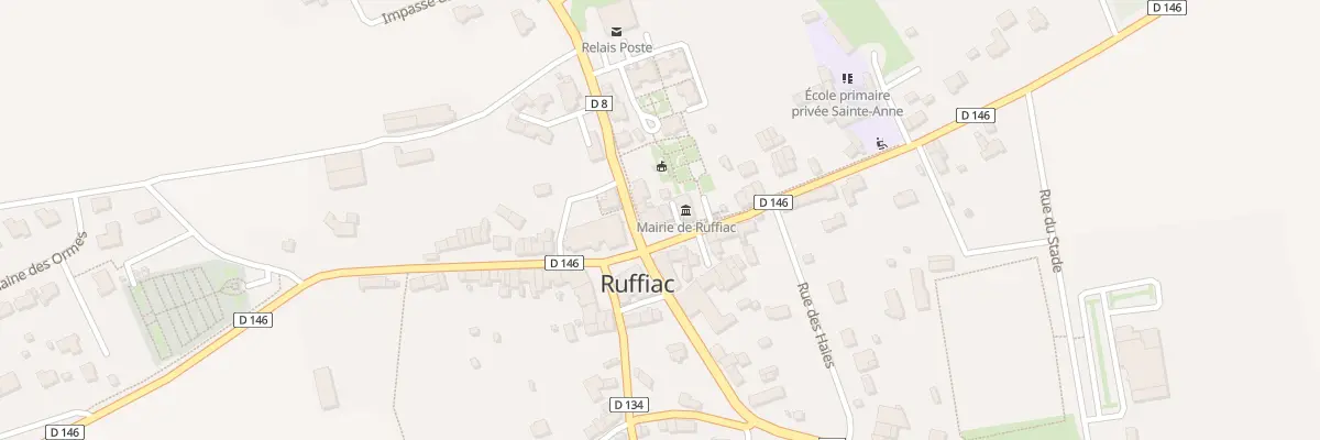 Plan du 3 Pl de la Mairie à Ruffiac