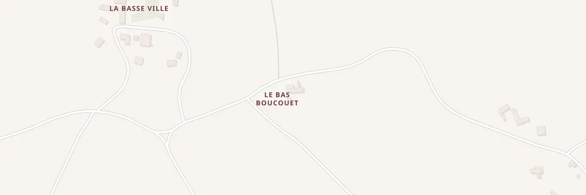 Plan du 3 Le Bas Boucouët à Mégrit