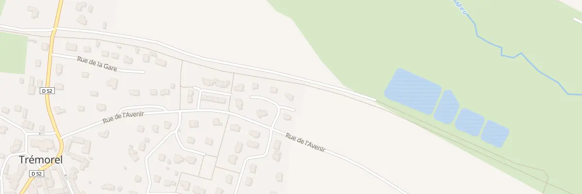 Plan du 8 Rue des Primevères à Trémorel