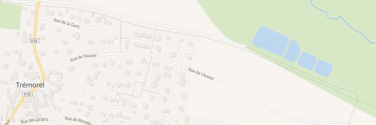 Plan du 5 Rue des Primevères à Trémorel