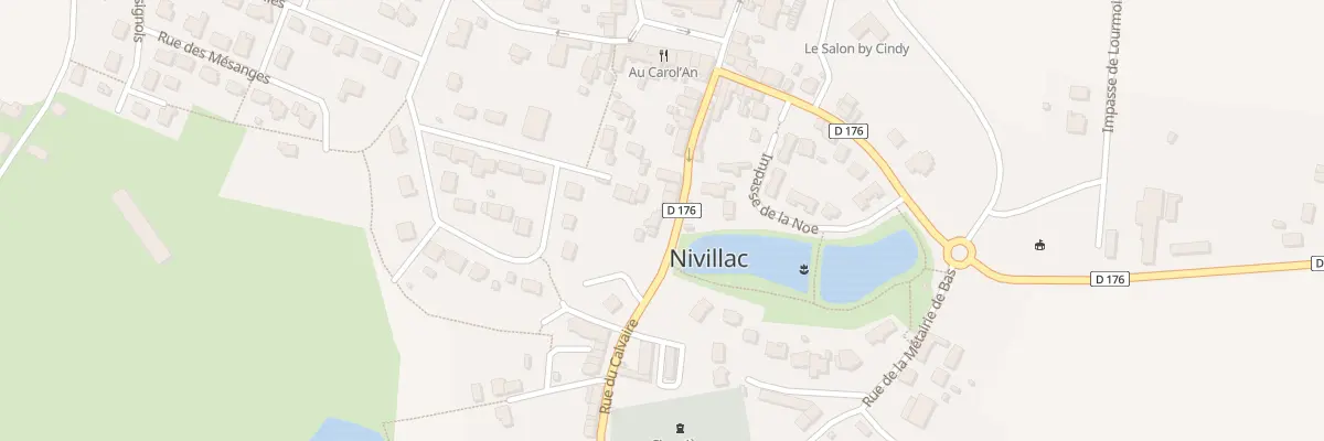 Plan du 20 Rue du Calvaire à Nivillac