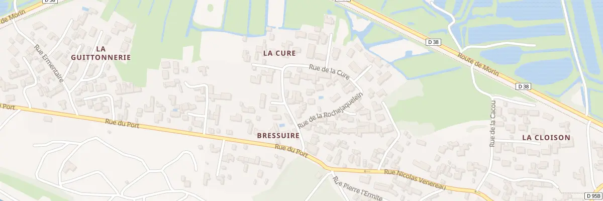Plan du 4 Rue de la Cure à L’Épine