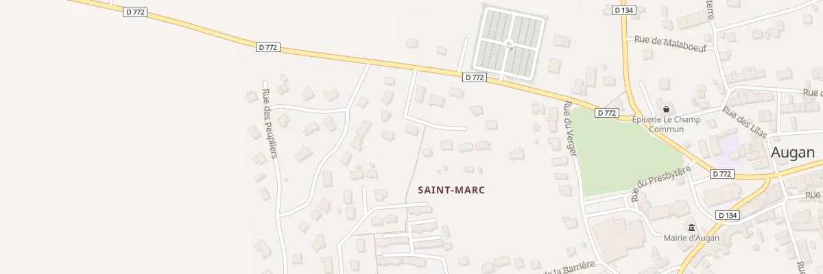 Plan du 10 Rue des Cerisiers à Augan