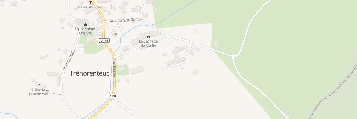 Plan du 7 Rue du Gautro à Tréhorenteuc