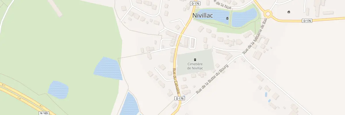 Plan du 30B Rue du Calvaire à Nivillac
