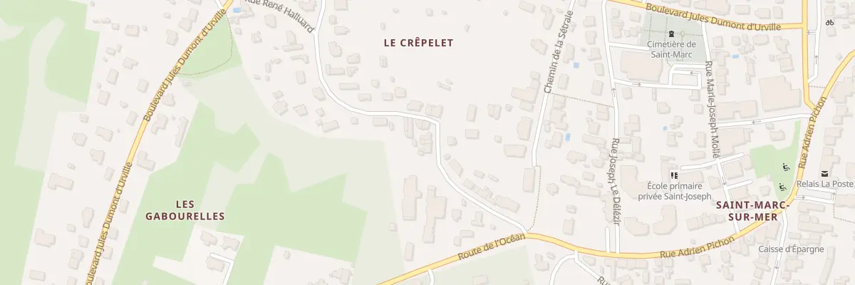 Plan du 13 Rue René Halluard à Saint-Nazaire