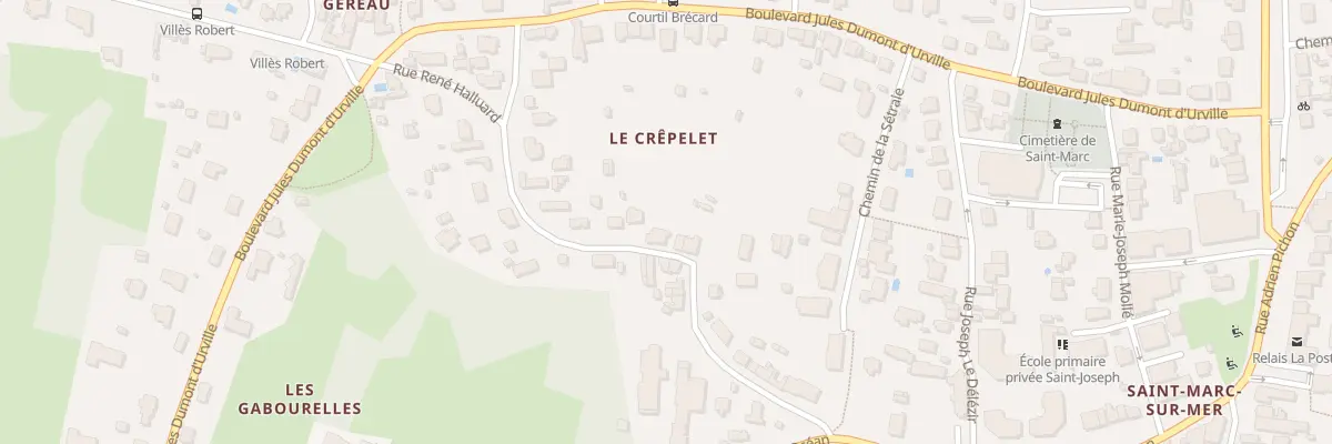 Plan du 28 Rue René Halluard à Saint-Nazaire