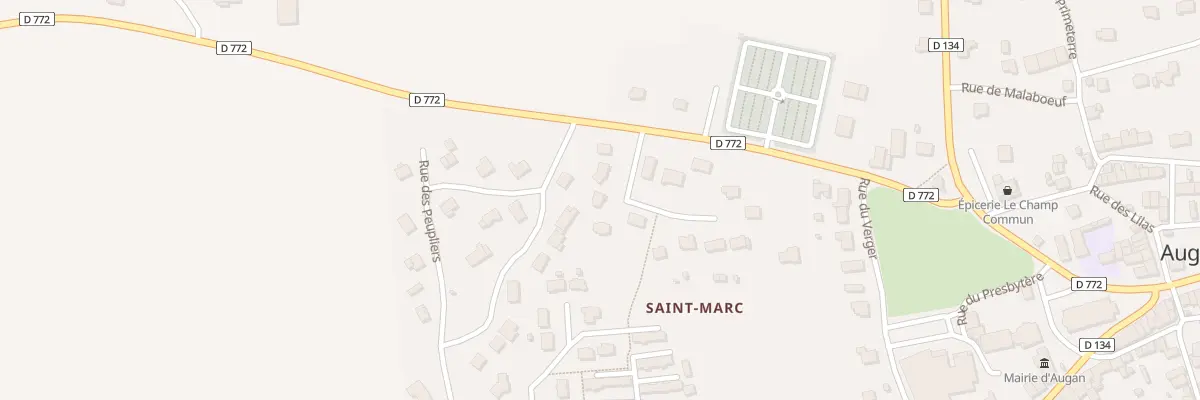 Plan du 6 Rue des Cerisiers à Augan