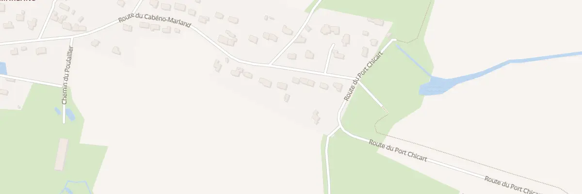 Plan du 32 Rte du Cabéno (Marland) à Saint-André-des-Eaux