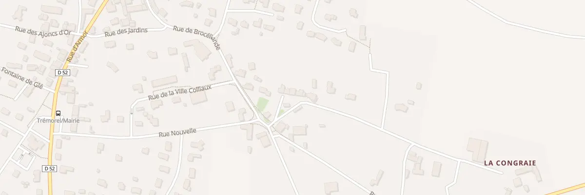 Plan du 3 Rue Puits à Trémorel