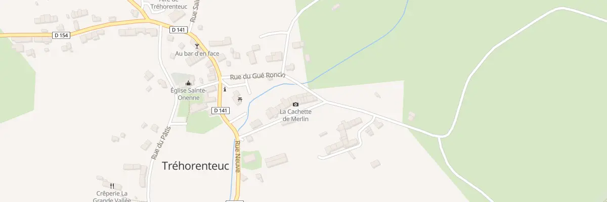 Plan du 5070 Rue des Ruées à Tréhorenteuc