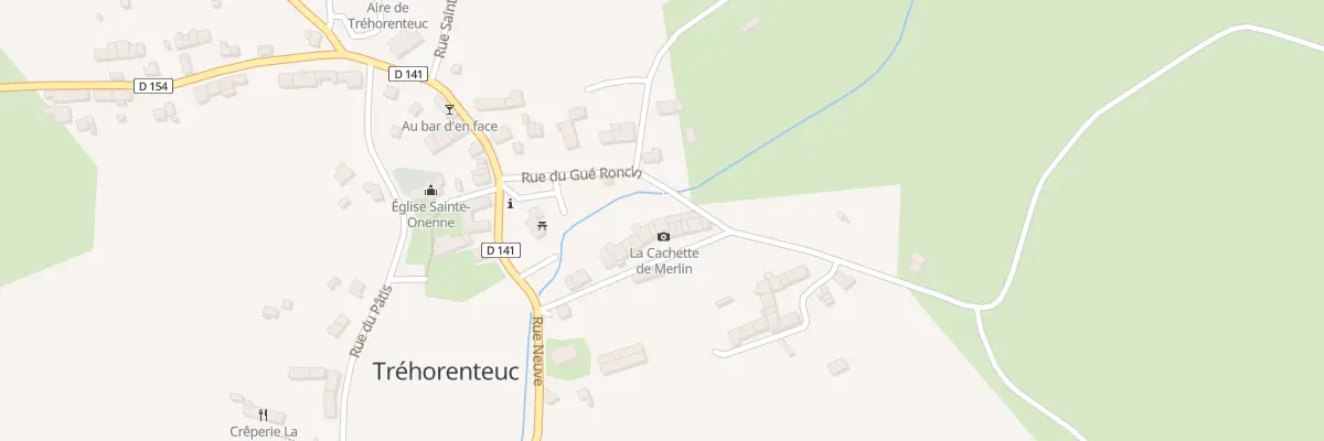 Plan du 13 Rue des Ruées à Tréhorenteuc