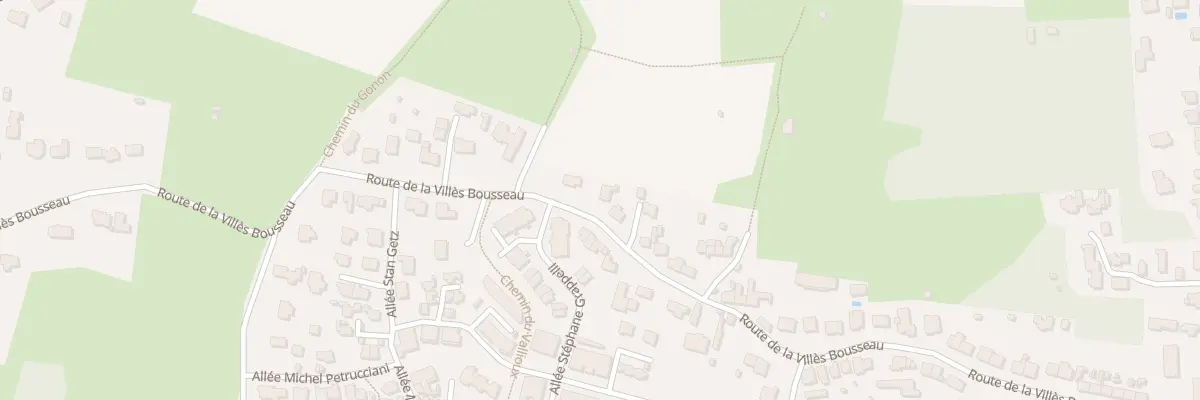 Plan du 80B Rte de la Villes-Bousseau à Saint-Nazaire