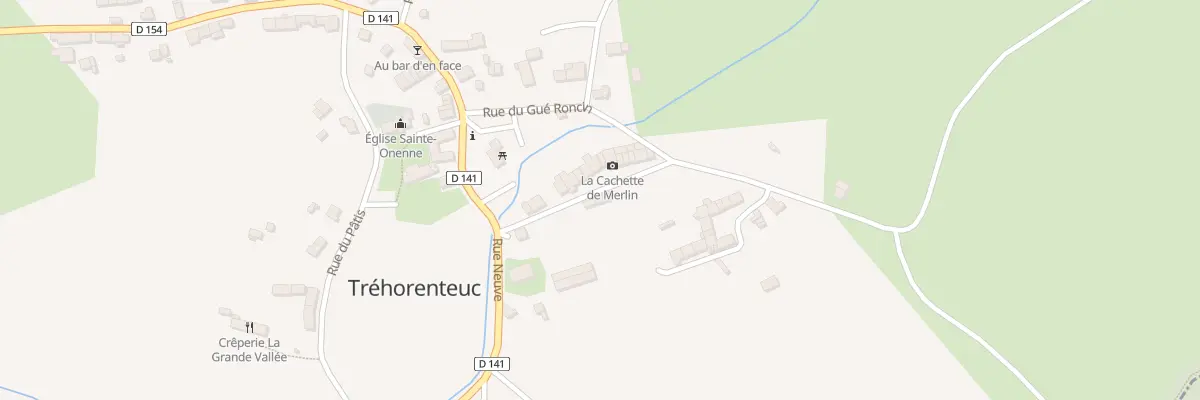 Plan du 5075 Rue des Ruées à Tréhorenteuc