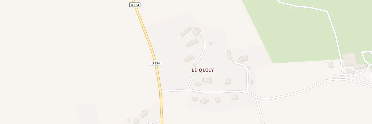 Plan du 5809 Le Quily à Campénéac