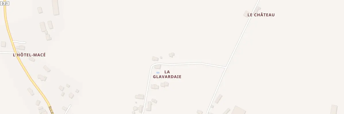 Plan du 37 Rue de la Glavardaie à Caden