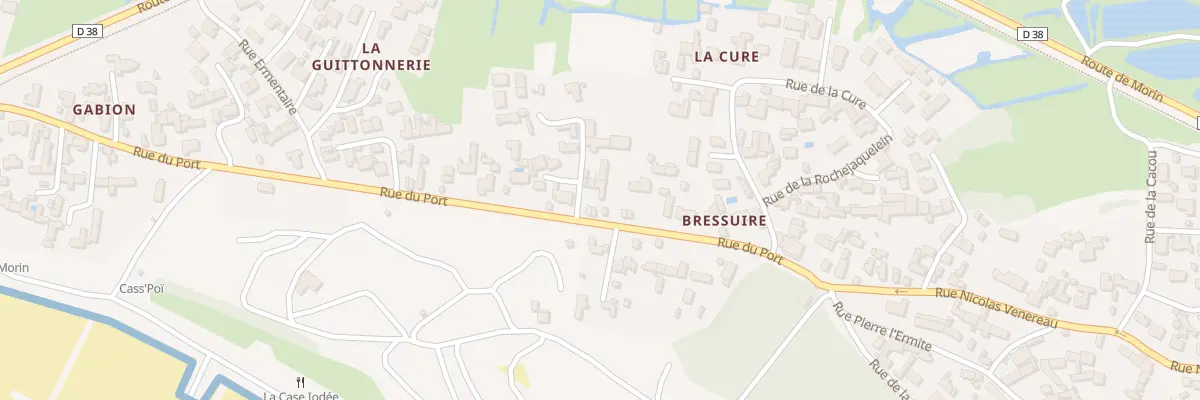 Plan du 16 Rue du Port à L’Épine