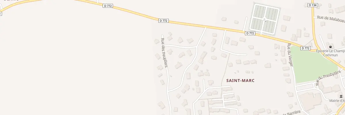 Plan du 5 Rue des Tilleuls à Augan
