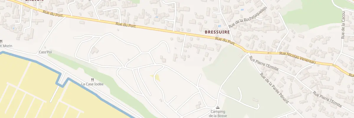 Plan du 17 Rue du Port à L’Épine