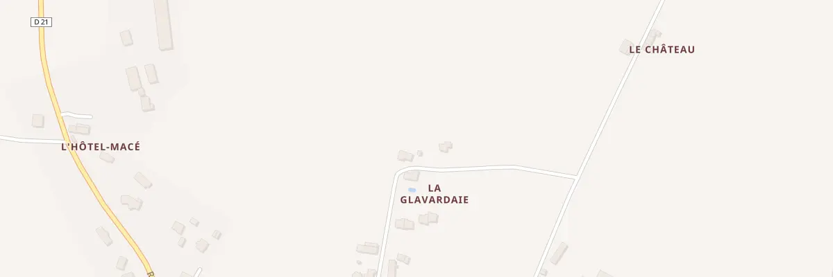 Plan du 5 La Glavardaie à Caden